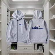 Airbus A320 Hoodie Long Sleeve Airbus A320 Plane Airplane Jet Airport Airbusfan A320fan Airbuslove