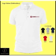 2026 Clic Polo Shirt For CIMB BANK Sulam Company Organization Embroidery Team Activity Function Grou