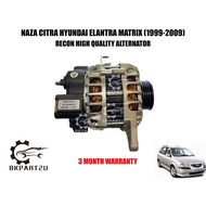 Naza Citra Hyundai Elantra Matrix (1999-2009) Alternator 90a Made By Recon 3 Month Warranty