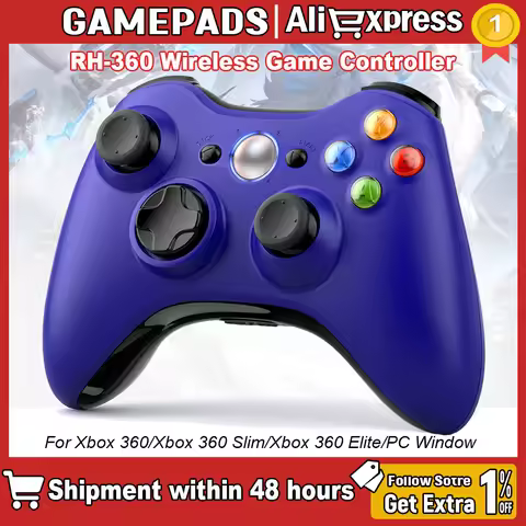 Gamepad For 2 Pack Xbox 360 Wireless Controller For Xbox 360, Controller Compatible With Xbox 360/36