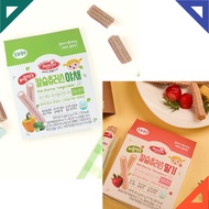 [BEBEST]Kid's Rice Calcium Churros 45.5g (Vegetables, Strawberry)