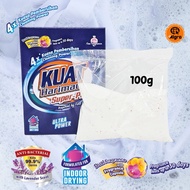 Serbuk sabun pencuci baju Kuat Harimau detergent (100g / Lavender Scent) Indoor Drying