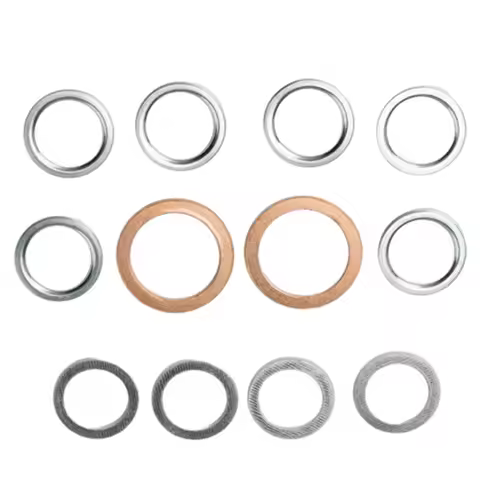 12PCS Front Rear Differential Transfer Case Gasket Set for Toyota Tacoma Tundra Lexus GX460 90430-24