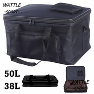 WATTLE Camping Storage Bag, Large Capacity Canvas Outdoor Tool Bag, High Quality 38L 50L Foldable Th