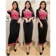 dress pua kumbu jersey