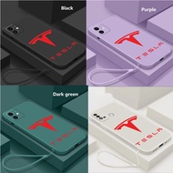 for vivo Z1 Pro Z5x V7 V7+ Y79 Y51 Y31 2020 V11i V11 Pro S1 Pro V15 Pro V5 V5s V5 Lite V5 Plus V9 Youth Y85 Tesla Phone Cases cover casing With Strap
