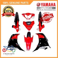 135LC V6 BODY SET 135LC NEW 55D9 COVER SET RED BLACK RM7 BODY SET ONLY [100% ORIGINAL YAMAHA] - 55D-