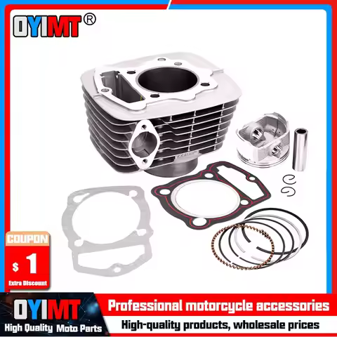 Air Cylinder Block Piston and Rings Gasket Kit For HONDA SL230 CRF230 FTR223 XR230 SL CRF XR FTR 230