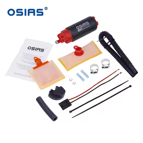 OSIAS 340LPH E85 Compatible High Flow Fuel Pump "Replace Walbro 255LPH GSS342" For Honda Civic Accor