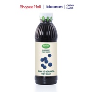 Four seasons blueberry smoothie 1000ml - Osterberg, suitable for fruit tea and yogurt drinks