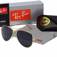 Ray ~ ban retro pilot polarized sunglasses for men and women