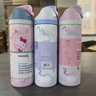 [High Quality] Owala Water Cup 24OZ 32OZ Double Layer Vacuum Thermos Cup Sports Water Bottle