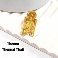 Wing Sing 916 Gold Thenna Thennai Thali Thaali Pendant / Pelbagai Loket Thali Emas 916