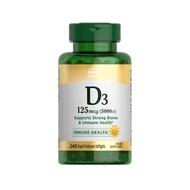 Vitamin D3Soft capsules5000IU400Vitamin D Calcium Supplement[ddw]