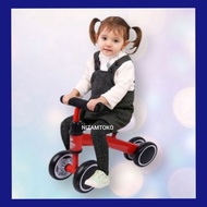 4-WHEEL PUSHBIKE CHILDREN'S MOTORCYCLE TOY 4-WHEEL BIKE 4-WHEEL KIDS'Balance BIKE