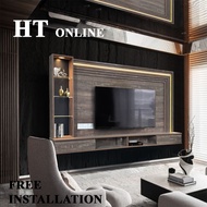 [HT ONLINE] 8ft TV Cabinet / Wall Mounted Tv Cabinet / Hall Cabinet / Kabinet TV Gantung / Almari TV