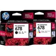 [Original] HP 678 Black / HP 678 Color/ HP 678 Twin / HP 678 Combo Ink Advantage Cartridge