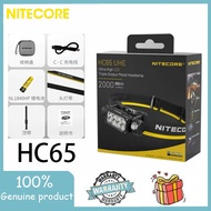 Nitecore HC65 UHE 8x NiteLab UHE LEDs 2000 Lumens USB Rechargeable HEADLAMP (100% Authentic)