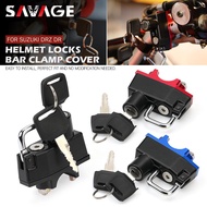 Helmet Locks For SUZUKI DRZ 400 SM/S/E 250 125 DR 650 350 250 200 S/SE DRZ400S Motorcycle Accessorie