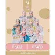 BAWAL MINAZ HIJAB FREEDOM  SERIES B55 +free gift bby pin