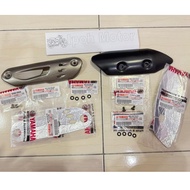 Y125 Y125Z Y125ZR MUFFLER PROTECTOR MUFFLER COVER EKZOS COVER EXHAUST COVER MUFFLER PROTECTOR EXHAUS