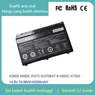 14.8V W370BAT-8 Laptop Battery For Clevo W350ET W350ETQ W37ET NP6350 NP6370 A522 A722 6-87-W370S-427