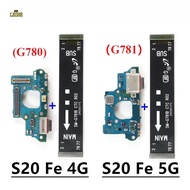 USB Charging Port For Samsung Galaxy S20 Fe 4G 5G G780 G780F G781 G781B Micro Dock Connector Board M