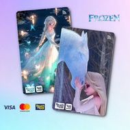 FROZEN TNG - TOUCH N GO STICKER CARD / SPIDERMAN ATM CARD STICKER COVER, TNG CARD, ATM CARD