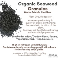 Seaweed Organic Fertilizer/Fertiliser NPK 12:3:3 Powerful Organic Growth Booster on Vegetable/Herbs/Ornamentals