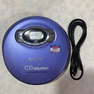 【Sony】CD CD-R/RW隨身聽 D-E660（二手功能正常）液晶顯示送全新充電線