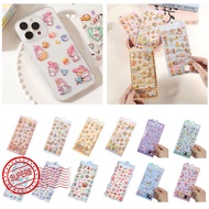 3d Puffy Stickers For Kids - Clear Cartoon Designs, Raised Embossed Decals For Water Bottles, P8l3