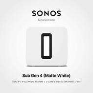 Sonos Sub (第4代) 無線重低音揚聲器白色