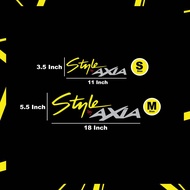 Style by Axia car sticker / K861