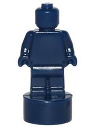 【樂高大補帖】LEGO 樂高 深藍色 雕像 獎盃 棋子 獎牌 獎座 小棋子【90398/80108】MG-11