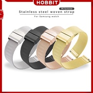 Milanese Loop Strap Universal Quick Release Stainless Steel Metal Wrist Band Bracelet For Samsung Galaxy Watch Active 2/Watch 3/Watch Gear S3/ Watch 4/Watch 5