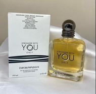順豐包郵 現貨💝EMPORIO ARMANI EDT POUR HOMME - STRONGER WITH YOU ONLY 香水 100ml