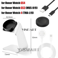 Charger Stand Holder for Honor Watch GS 4 GS4 GS3 USB Charging Cable for Honor Watch 4 Smart Watch D
