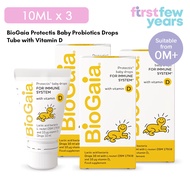 BioGaia Protectis Baby Probiotics Drops 5ml / 10ml with Vitamin D (English/Polish Version) Bundle Deals