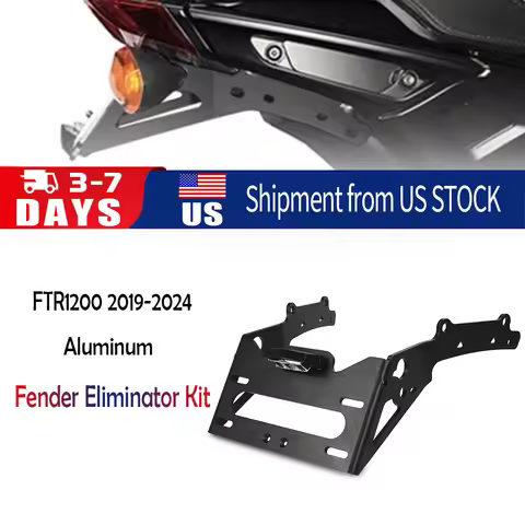 FTR 1200 2024 For Indian FTR1200 2019-2023 Tail Tidy Fender Eliminator LED Light Motorcycle License 