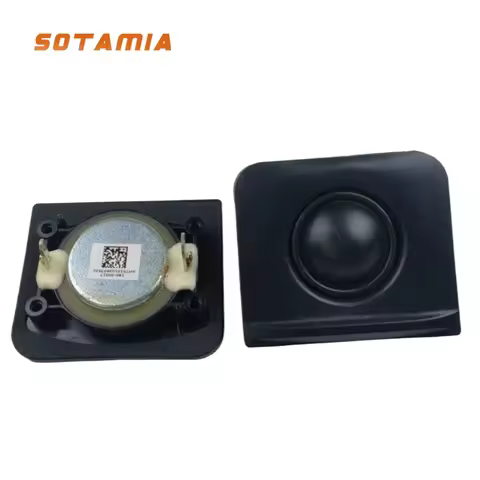 SOTAMIA 2Pcs 1.25 Inch Tweeter Audio Speaker 12 Ohm 20W Silk Film Treble Speaker Neodymium HIFI Loud