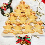 聖誕節禮物 薑餅人餅乾 肉桂巧克力原味三選一(可加購緞帶包裝)