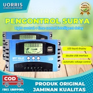 MPPT ALAT KONTROL PENGISIAN DAYA PANEL SURYA OTOMATIS DUAL USB 12/24V / inverter panel surya solar p