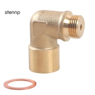 M18x1.5 90 Degree Oxygen Sensor Extender Brass Oxygen Sensor Spacer O2 Sensor Adapter Oxygen Sensor 
