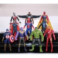 Superhero Avengers Led Action Figures (IRONMAN/HULK/SPIDERMAN/THOR/HULK BUSTER)