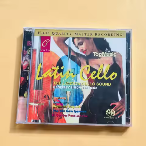Latin Cello The Sound of London Audiophile Mastering CD Latin Jazz Cello Album for Music Lovers & Co