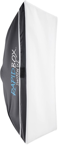 Rapid Box Switch 1x2 Portable Photography Studio and On Location Stripbank Softbox - Compatible with