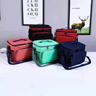 Food Pouch Waterproof Lunch Bag Meal Lunch Box Thermal Insulated Adjustable Storage Bag Oxford Cloth