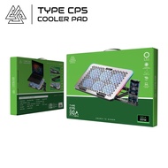พัดลมระบายความร้อนโน๊ตบุ๊ค RGB พัดลม 6 ตัว มาพร้อมกับที่ตั้งมือถือ  EGA TYPE รุ่น CP5
