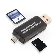 New Card Reader Sd/Tf Card Micro Usb 2.0 2In1 For Laptop Komputer