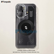 Ốp Vỏ làm mát cho Nubia Neo 3 4G/5G Ốp lưng nhựa TPU mềm trong suốt chống sốc màu đen tản nhiệt chơi